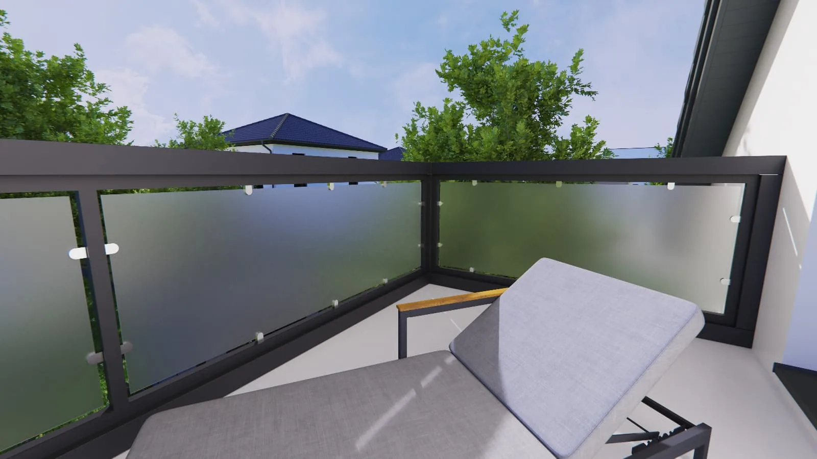 Ganzglasgeländer Easy Rail – Ansicht 3
