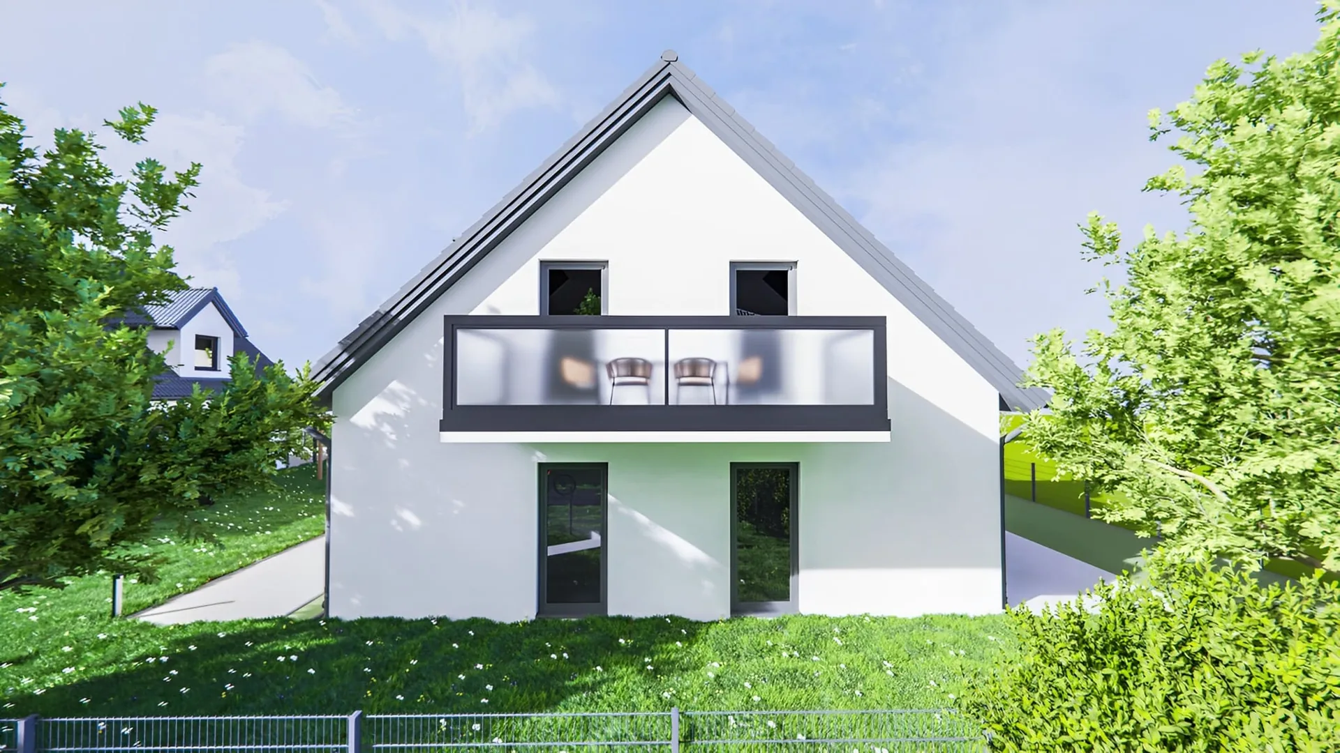Ganzglasgeländer Easy Rail – Ansicht 2